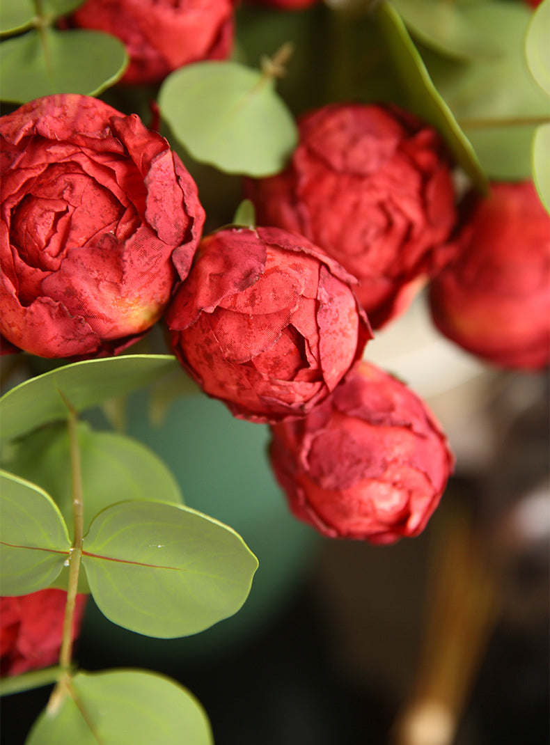 Handwritten Peony Bud Artificial Flower Fake Flower