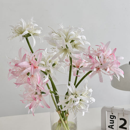 2 Heads of  Begonia Artificial Flowers Manzhushahua Fake Flowers