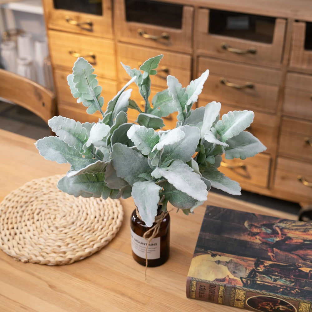 Silver Leaf Chrysanthemum  12pcs - 13.58in