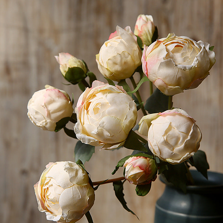 Handwritten Peony Bud Artificial Flower Fake Flower