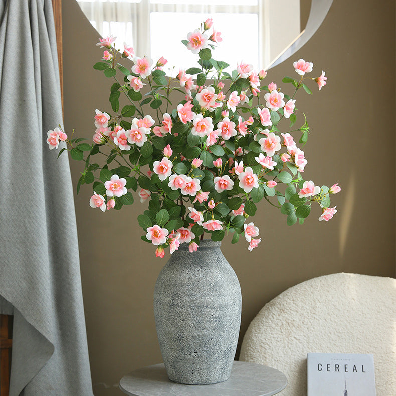 Multi-Head Small Rose Artificial Flower Fake Flower Arrangement