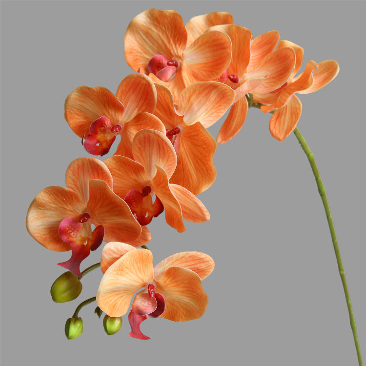 Artificial Flower 9-Head Phalaenopsis  Home Decoration Wedding Scenery Display  3D Printing