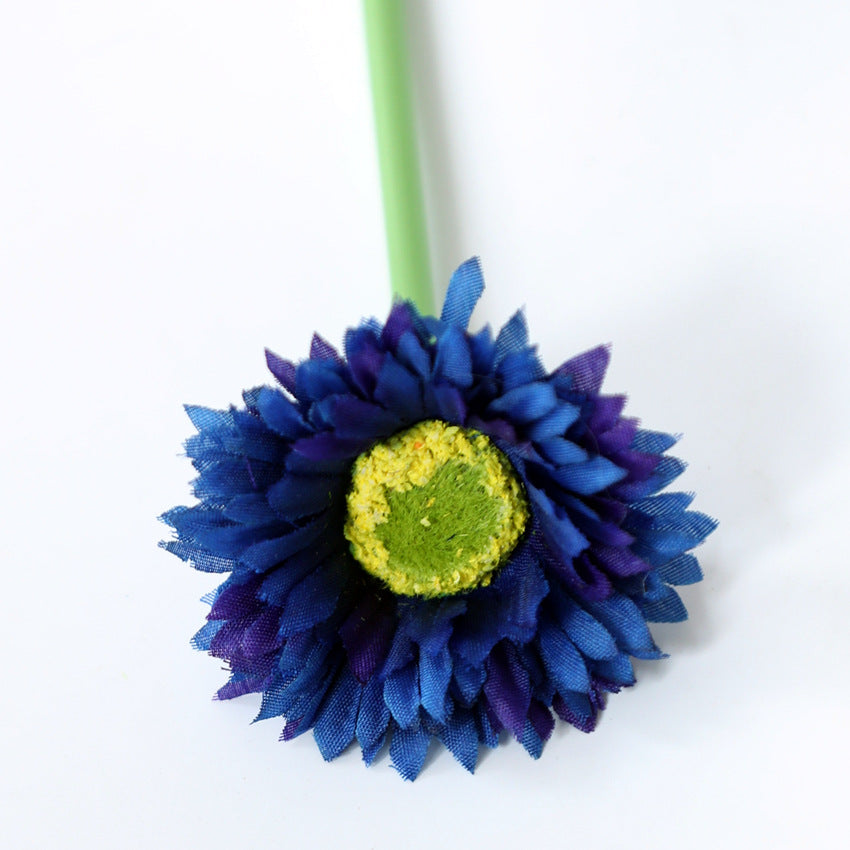 Artificial Flower Small Daisy Single Branch Multi-color Pastoral Flowers