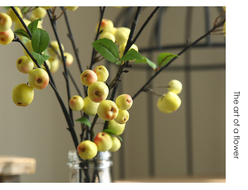 Artificial Flowers Refreshing Small Apple Artificial Fruit