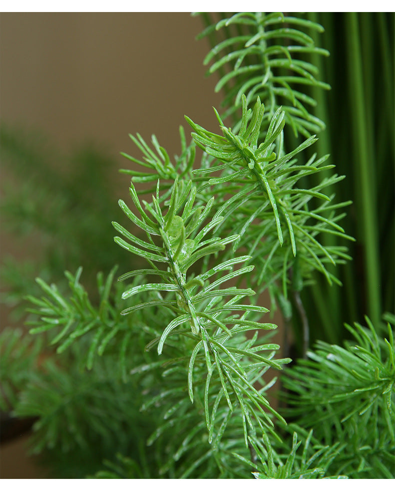 Artificial Flower Single Branch Thujus Arborvitae Artificial Green Plant Artificial Leaves