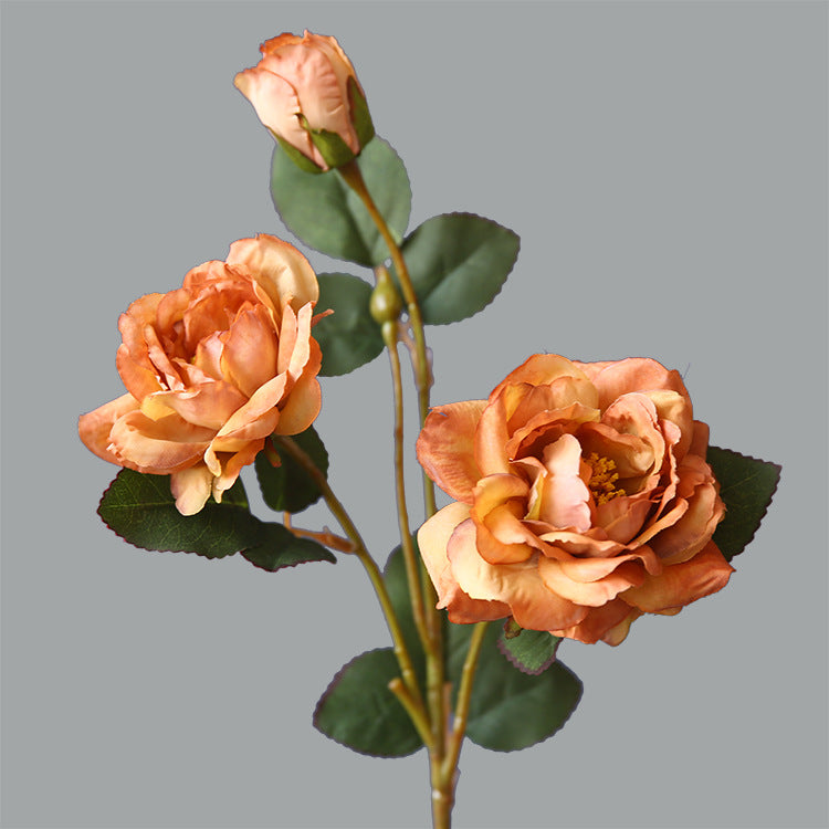 Vintage Autumn Peony Artificial Flower Home Decor Flower Arrangement