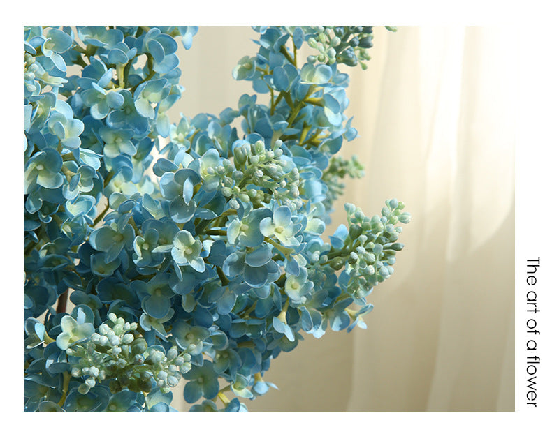 Artificial Flower Realistic Touch Moisturizing Lilac New Style Pastoral Fake Flower