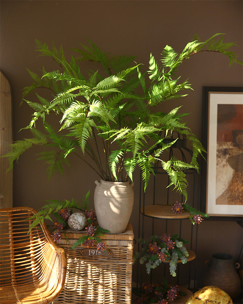 Fern Leaf Artificial Green Plant Flower Arrangement Accessory Persian Leaf