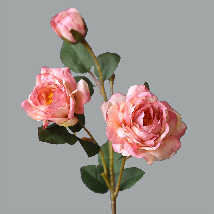 Vintage Autumn Peony Artificial Flower Home Decor Flower Arrangement