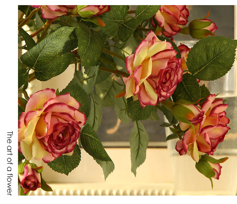Artificial Flower Fragrant Rose Home Decoration Fake Flower