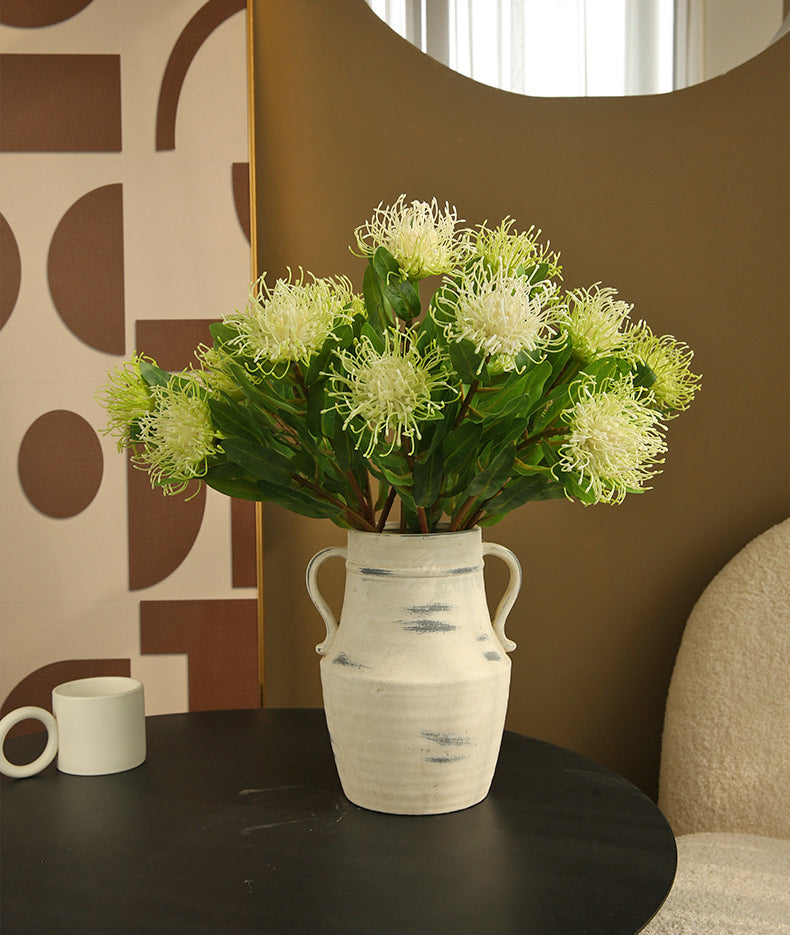 New Artificial Flower Needle Cushion Flower Home Indoor Fake Flower