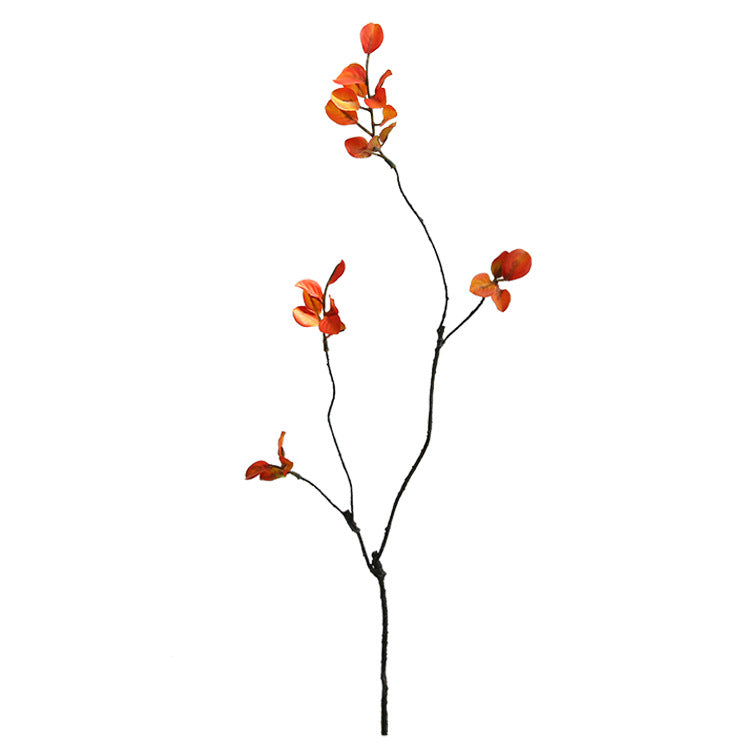 Red Maple Leaf  Artificial Flower  Autumn Artificial Maple Leaf  Artificial Green Plant