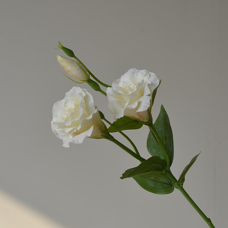 Artificial Flower 3-Headed Lisianthus Bouquet