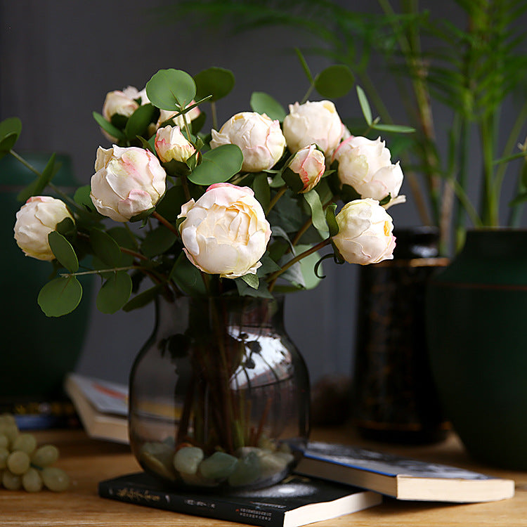 Handwritten Peony Bud Artificial Flower Fake Flower