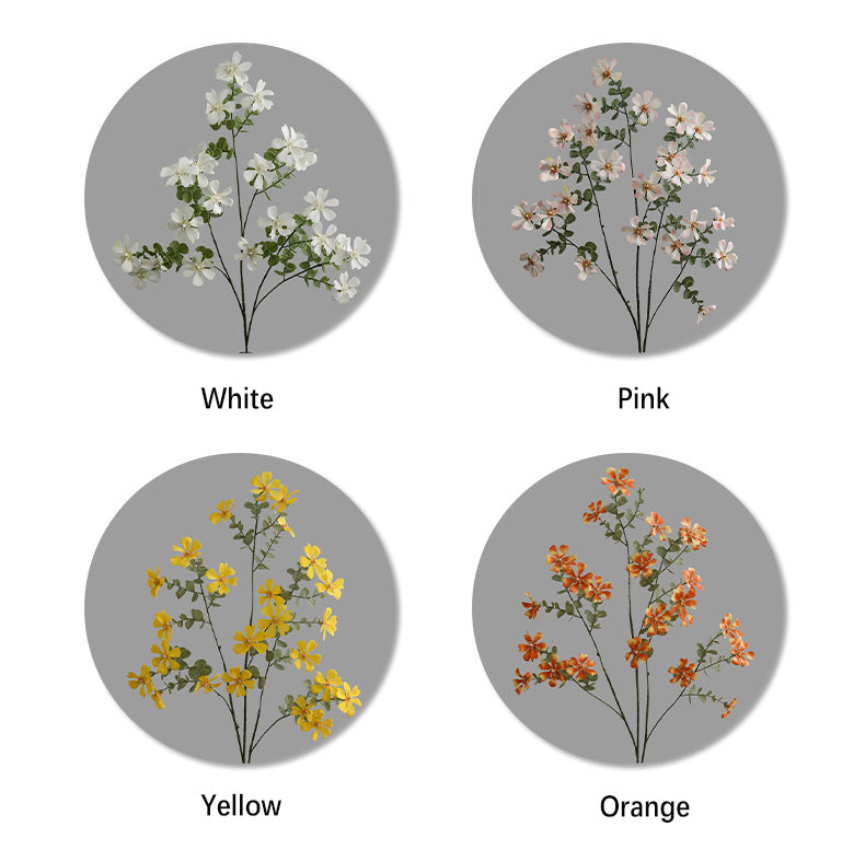 Artificial Flowers Small Wildflowers Home Decoration  Flower Arrangement