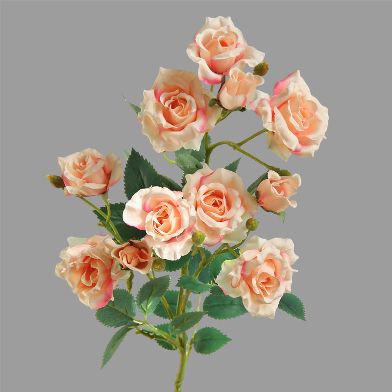 Artificial Rose Flower Arrangement Bouquet Bubble Rose