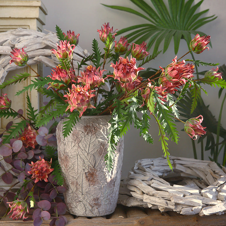 American Style 2-Head Imperial Flower Artificial Flower Fake Flower