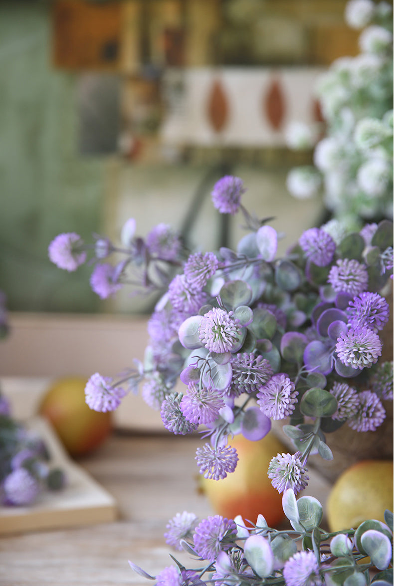 Five-Pronged Fireball Flower Artificial Flower Fake Flower