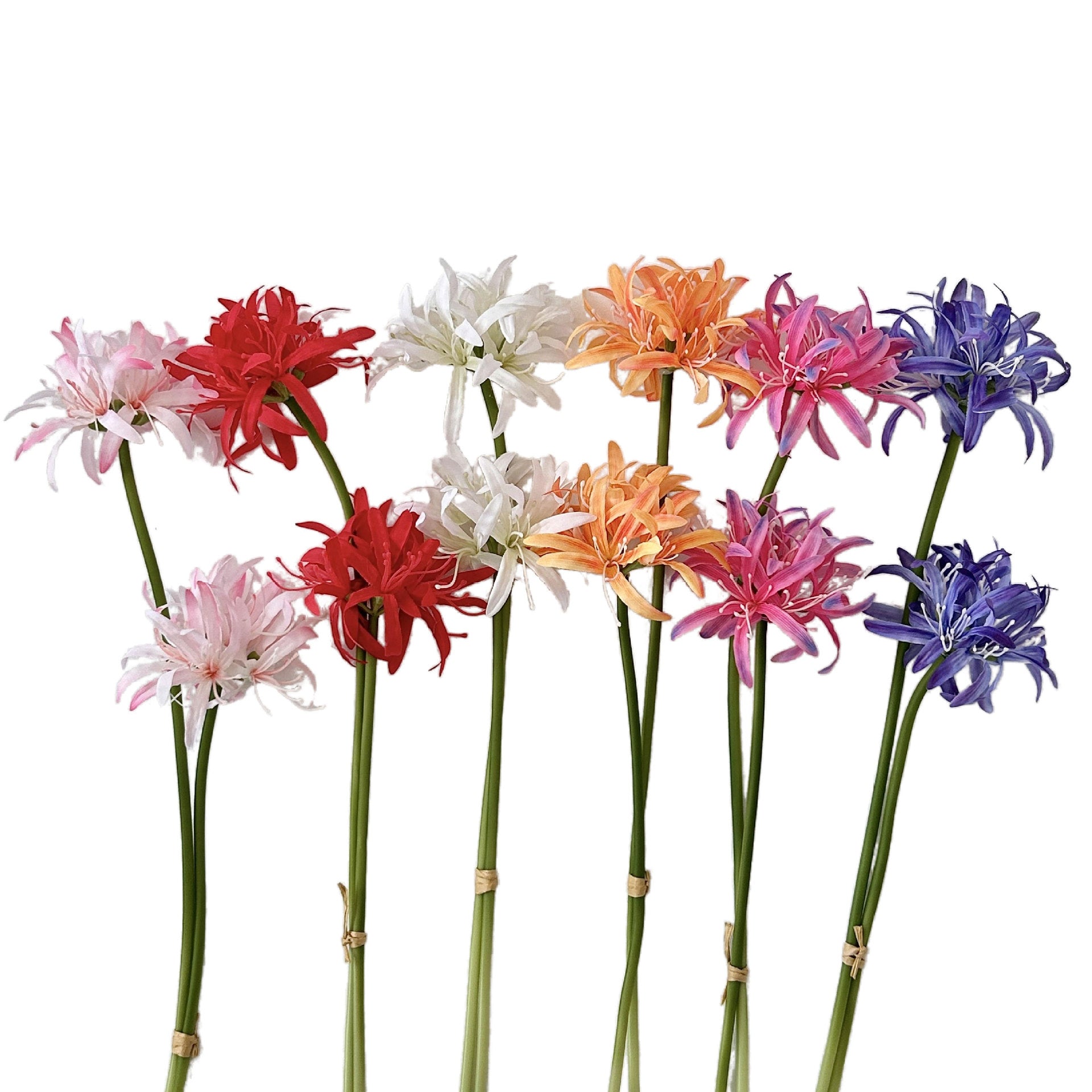 2 Heads of  Begonia Artificial Flowers Manzhushahua Fake Flowers
