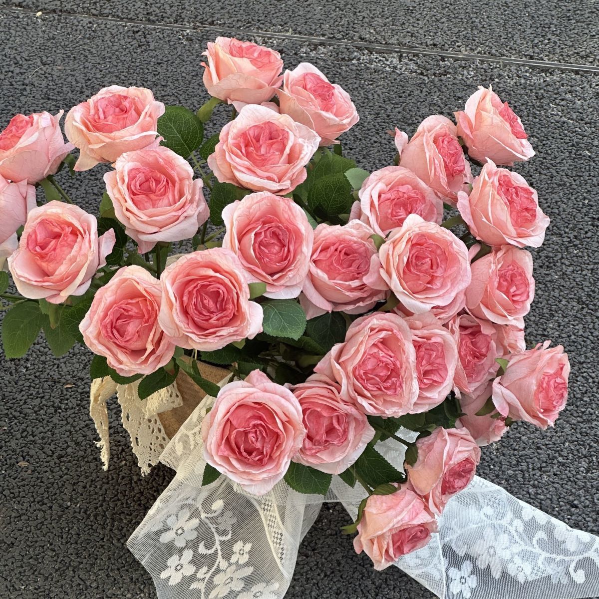 INS Fake Rose Flower Simulation Bouquet DIY Gift Flower Arrangement