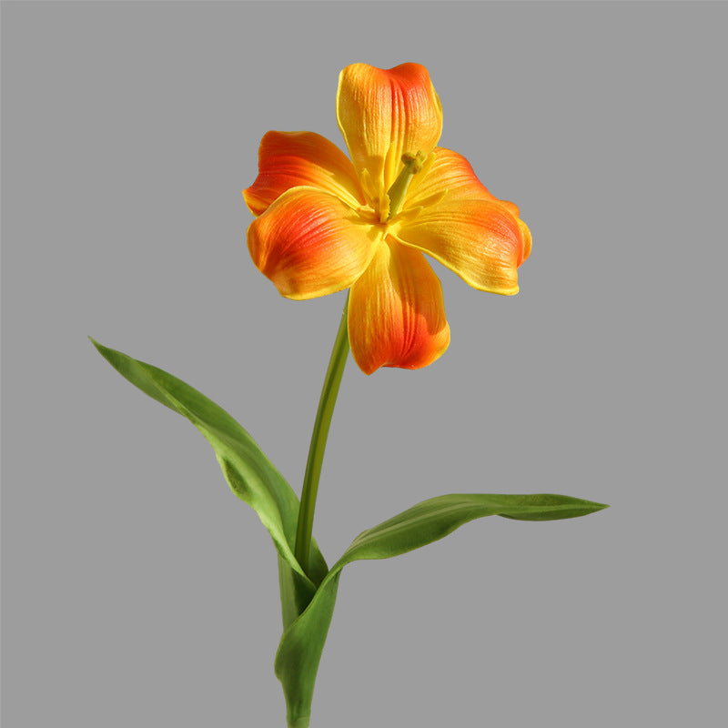 New Open Dutch Tulip Artificial Flower Realistic Touch Moisturizing  Flower Arrangement