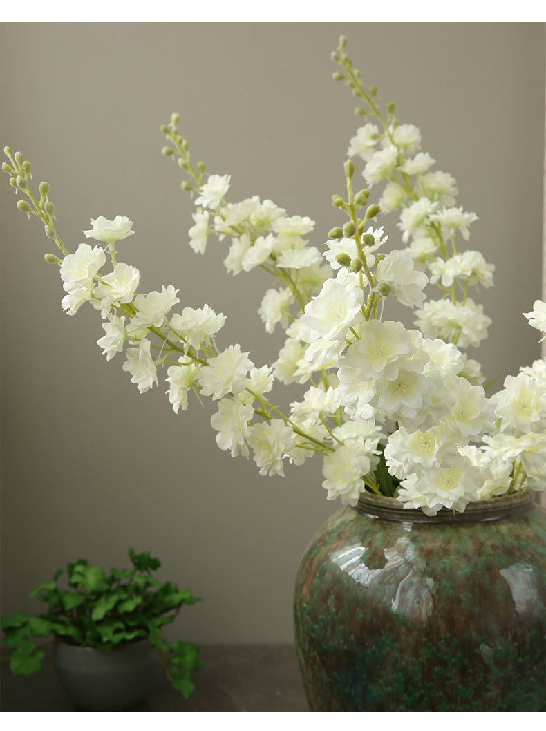 New Simulation Spring Color Delphinium Home Decoration Fake Flower