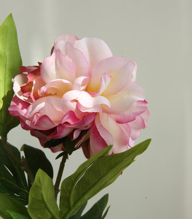 Artificial Flower Two-Headed Peony